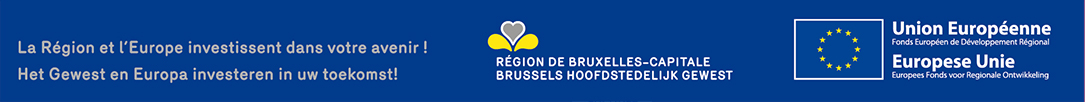 Logos UE et Région  BXl capitale